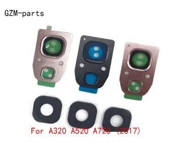 

GZM-parts 50pcs/lot Rear Back Camera Glass Lens Cover for Samsung Galaxy A320 A520 A720 A3 A5 A7 2017 Cover Ring