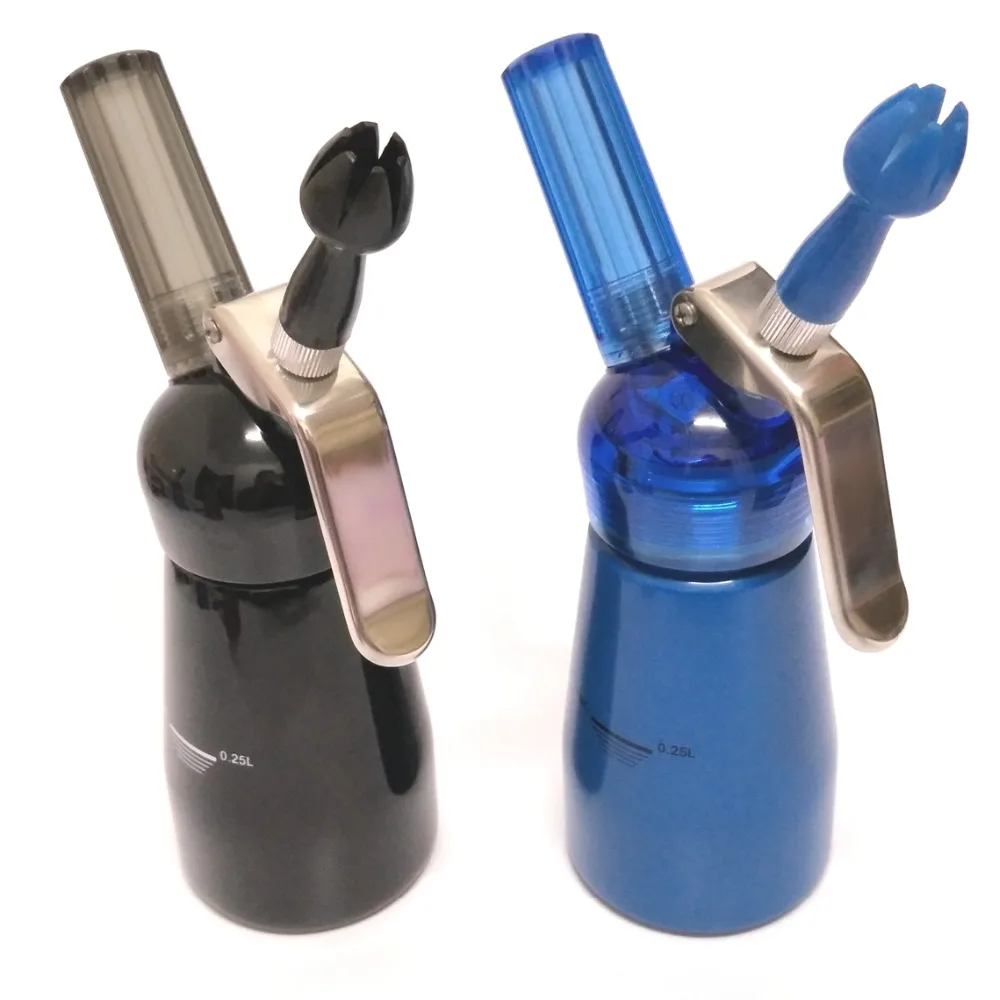 2019 Supreme 1/2 pt (0.25L) Красочная фотография профессиональный алюминиевый кремовый