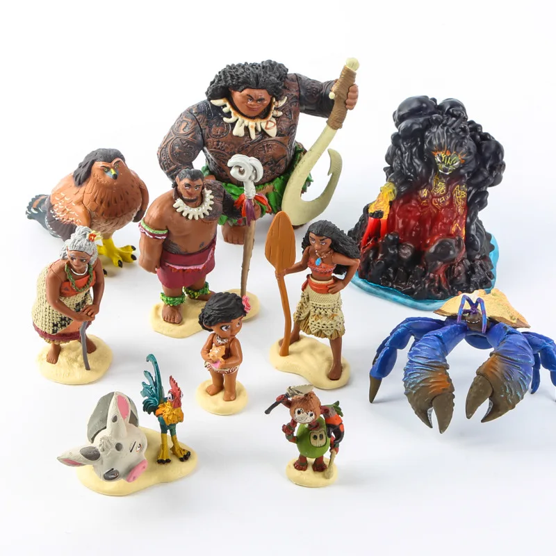 moana book and figures