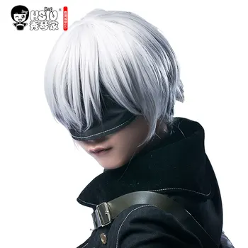

HSIU NEW High quality YoRHa No.9 Type S wig Cosplay Wig NieR:Automata 9S Costume Play Wigs Costumes Hair