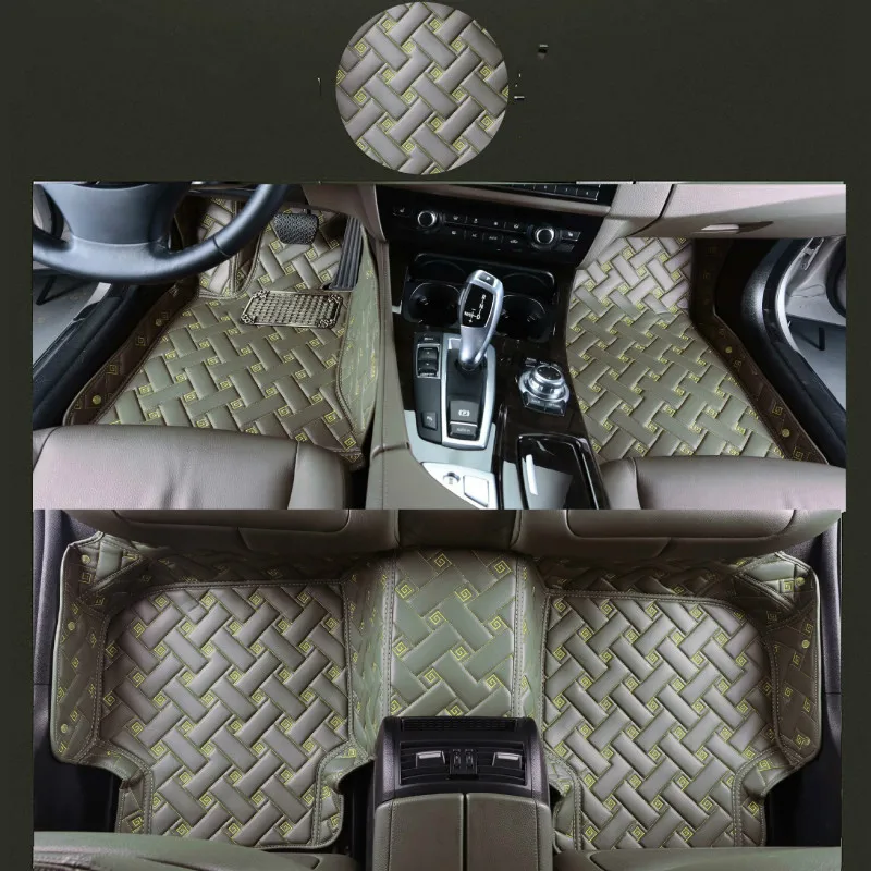 Full Covered Carpets Custom Left/Right Hand Drive LHD/RHD Car Floor Mats For Kia Opel Nissan Smart Mitsubishi Jeep Cadillac