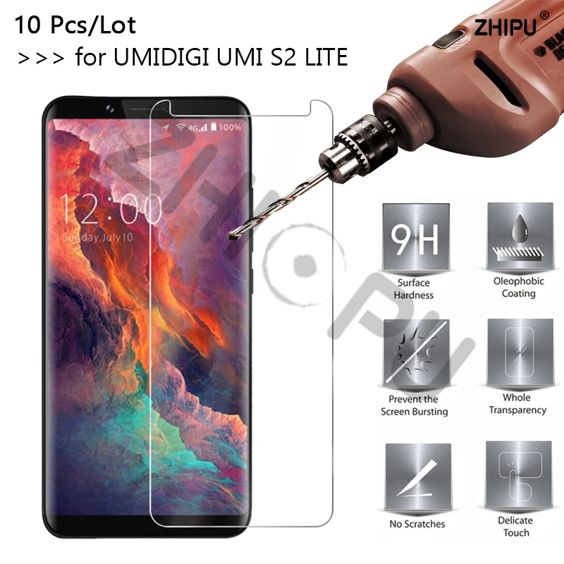 10 шт./лот 2.5D 0 26 мм 9H Премиум Закаленное стекло для UMIDIGI UMI S2 LITE защитная