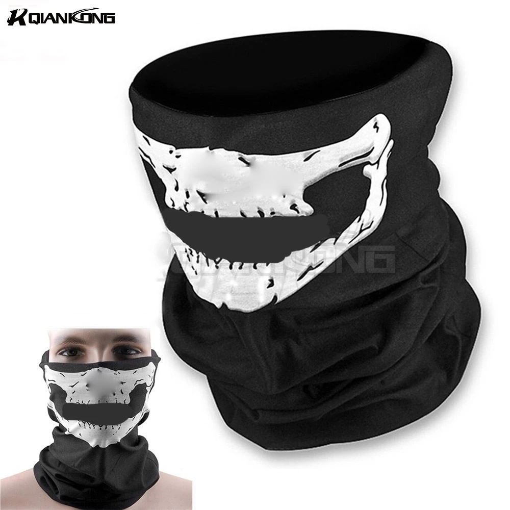 Universal Amazing Outdoor Motorcycle Face Mask Skull Scarf Headbands