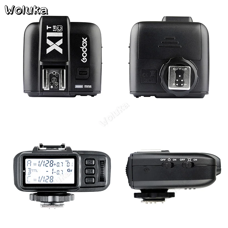 Godox-X1-kit-TTL-2-4G-Wireless-Flash-Trigger-Trasmettitore-e-ricevitore-Per-Canon-per-Nikon