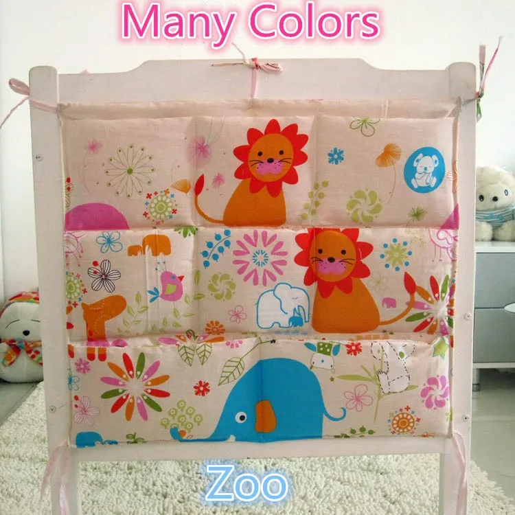 Conjunto de Cama do Bebê Berço para Bebês dos Desenhos Animados Armazenamento Pendurado Bolsas Elefante Bolsa 62*52cm 10 Conjuntos de cama