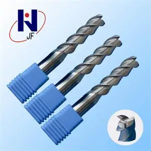 

D1.5*4*D6*50*2T Solid carbide end mills 2 Flute For Aluminum metric size Uncoated HRC45 Overall length 50mm