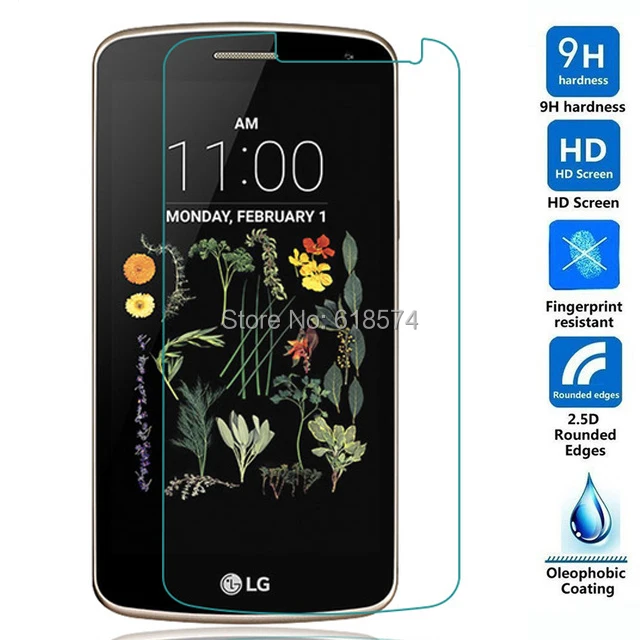 Закаленное стекло 9H для LG K5 Lte X220 X220DS Высококачественная защитная пленка