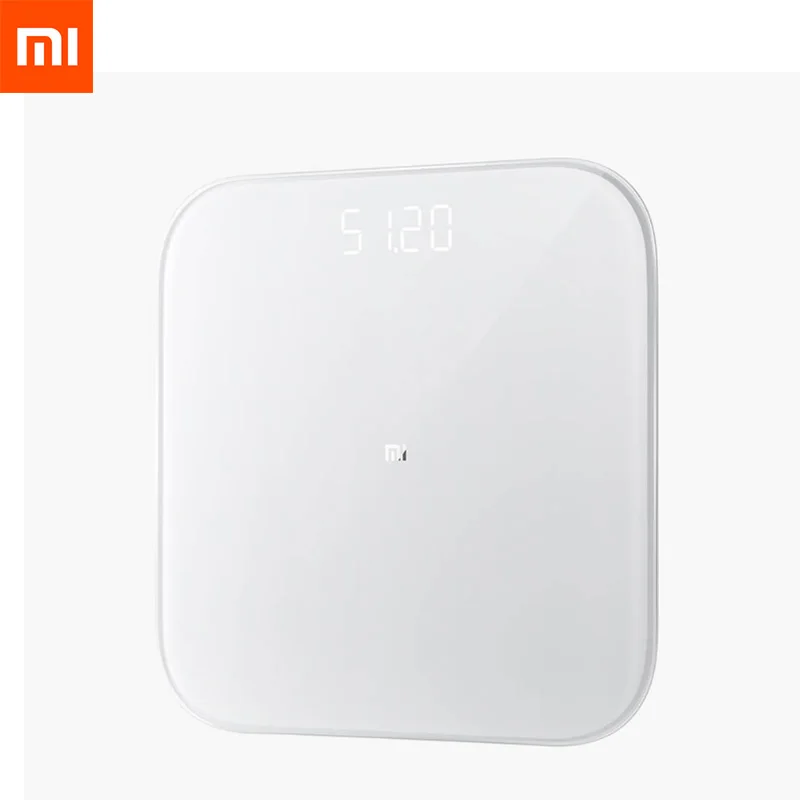 

2019 Original Xiaomi Smart Weighing Scale 2 Bluetooth 5.0 MiFit APP Control Precision Weight Scale LED Display Fitness Household