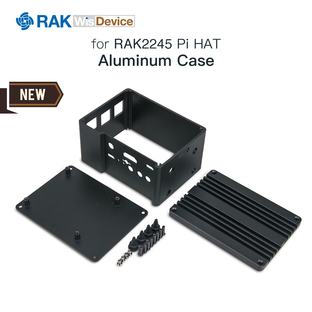 Шлюз алюминиевый корпус Радиатор для RAK2245 LoRa концентратор Модуль и Raspberry pi с полным входом/выходом 069