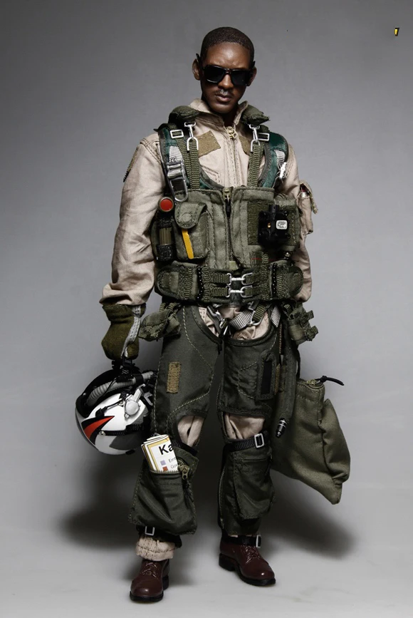 

Collection hobbies 1/6 Soldier Clothes Set US Naval Air Force Black Knights Set For 12 Inches Action Figures