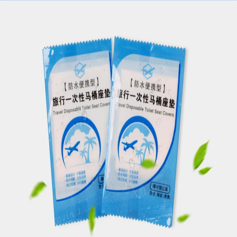 

2Pcs Disposable Toilet Seat Cover Mat Portable Waterproof Safety Toilet Seat Pad For Travel/Camping Bathroom Accessiories