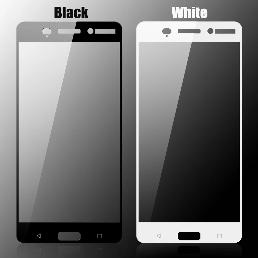 KNO1362_3_Full Screen Cover Tempered Glass for Nokia 6 5.5 inch