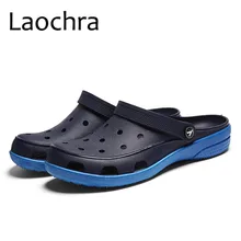 ФОТО laochra women beach sandals clogs fashion garden clogs outdoor summer breathable hospital classic clog shoes unisex footwear
