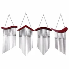 Коричневый античный удивительный 15 трубок медный домашний Двор Сад Открытый Живой Металл колокольчики для подарка на день рождения музыкальная комната орнамент