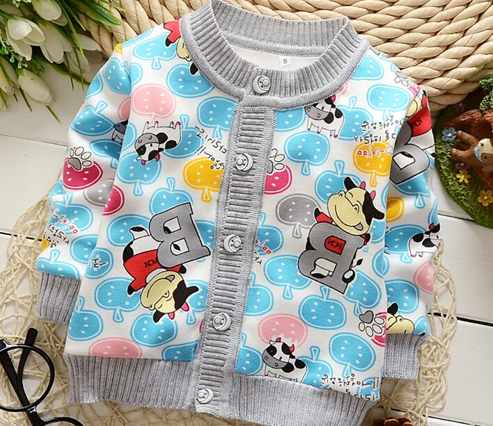 

(1piece /lot) 100% cotton 2015 winter The cow apple baby coat