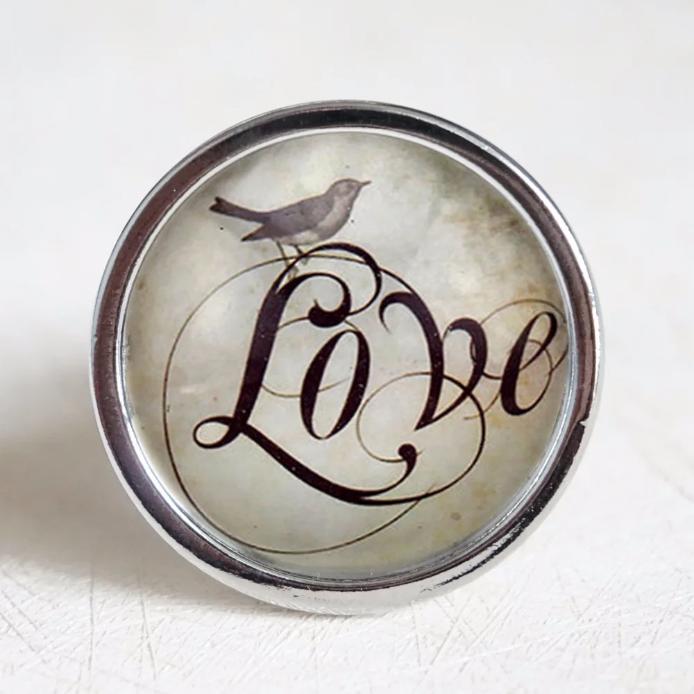 

Bird Drawer Knobs Vintage Style DIY Knobs Copper Sliver Bronze Modern Funiture Door Cabinet Handles