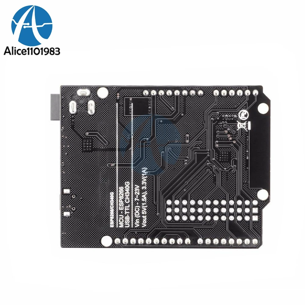 Плата расширения WeMos D1 R2 CH340 CH340G WIFI ESP8266 модуль беспроводной для Arduino UNO R3 NodeMcu