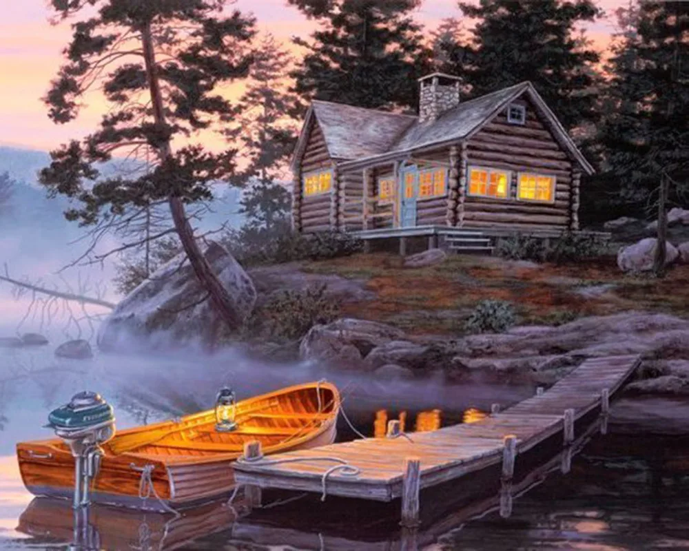 

Diamond Embroidery Sale Scenery Mosaic Crystal 5D Cross Stitch Full Square Drill Diamond Painting DIY Sticker Decor Paintings