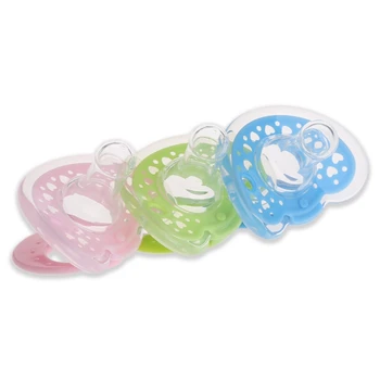 

2018 New 1Pc Cute Baby Pacifier Soother Silicone Dummy Baby Biter Teether Soother Nipples Baby Feeding Gifts