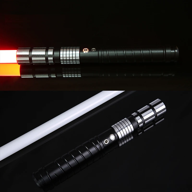 

LGT Jedi Sith LED Light Saber Force FX Heavy Dueling Rechargeable Lightsaber Loud Sound High Light with FOC MetalHilt Christmas