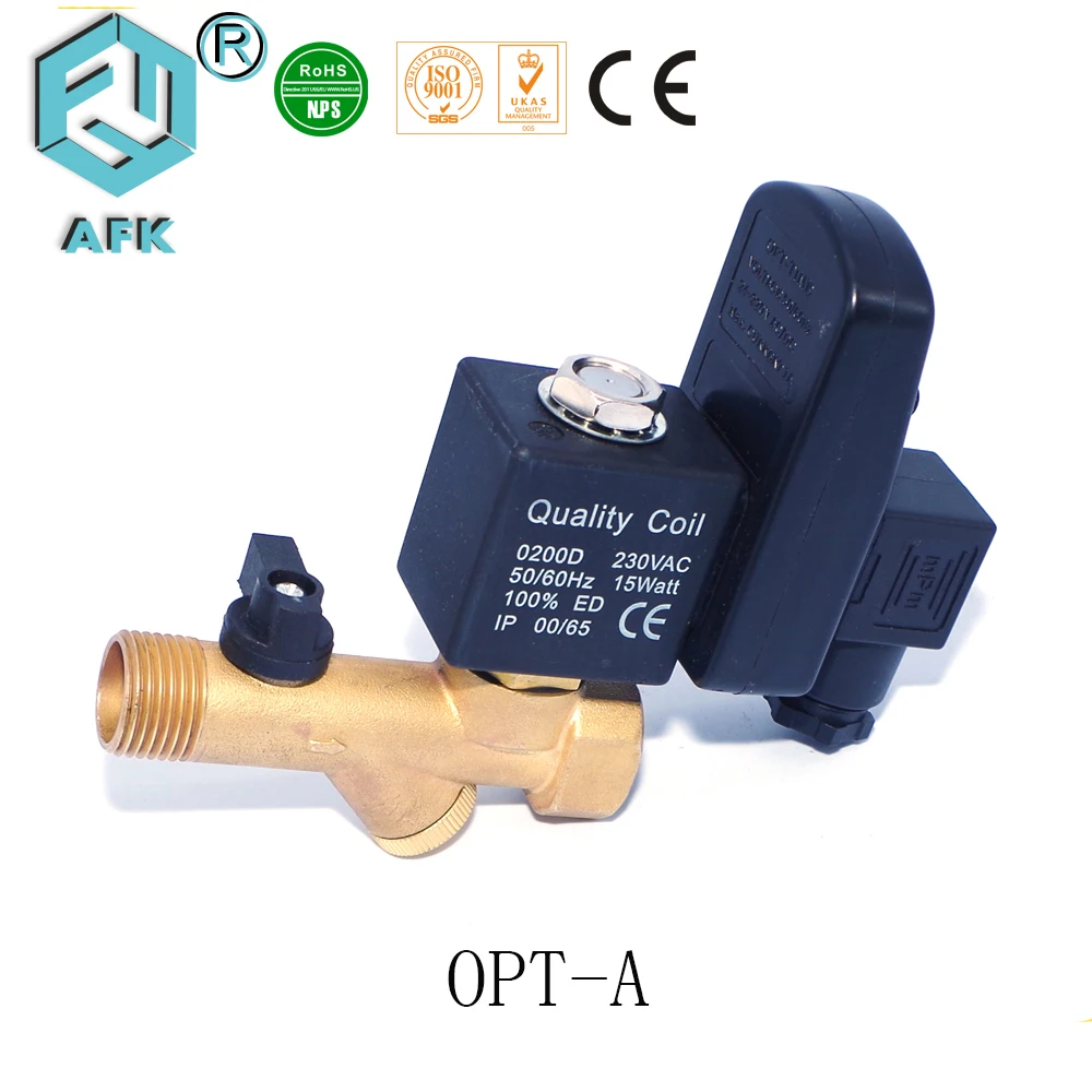 Brass drain valve
