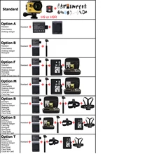 Action Camera 100% Original eken H9R / H9 4K WiFi Action Sport Camera Helmet Video Cam Underwater waterproof Sport Camera