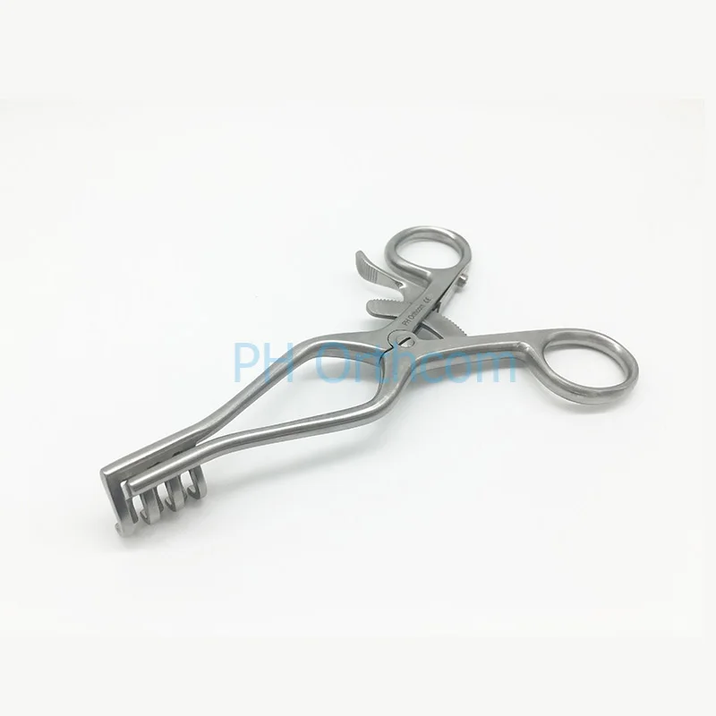Weilaner Retractor 3x4 teeth,130mm Small Animal Veterinary Orthopedic