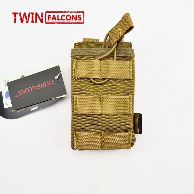 

MOLLE 7.62 Pouch Single Magazine Pouch CORDURA Modular Combat Hunting Camping Climb Tactical Hike TW-M001