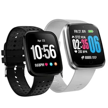 696 V6 reloj inteligente IP68 impermeable Bluetooth smartwatch con monitor de ritmo cardíaco de la cámara remota pulsera inteligente para iPhone teléfono Android