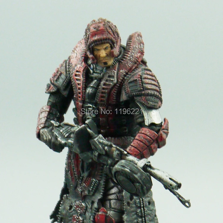 С принтом Neca gear of WAR MARCUS FENIX THERON маскировка фигурки бесплатная доставка боевая