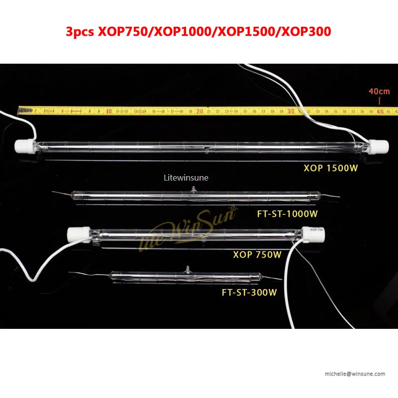 

Litewinsune Linear Strobe Flash Lamp Tube XOP 750W Stage Lighting Source