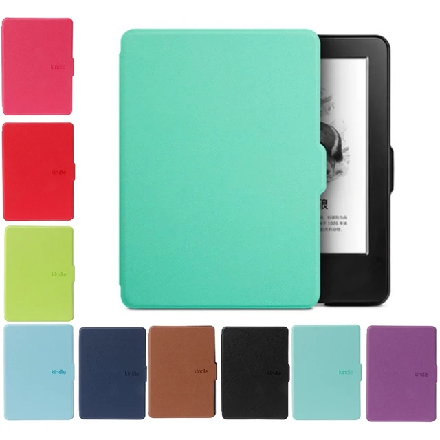 Special Offers Faux Leather Flip Stand Tablet Case Cover For Amazon Kindle 8th Generation 2016