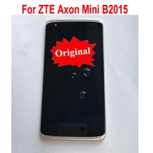 Лучший AMOLED ЖК-дисплей, сенсорная панель, дигитайзер+ рамка для zte Axon Mini B2015