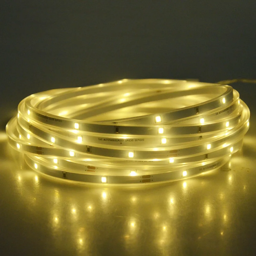 Лента светодиодная на солнечной батарее 5 м IP68 2 режима|led strip light|solar led lightsstrip light |