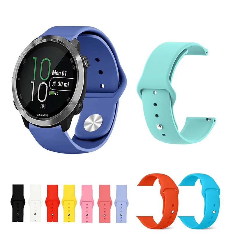 Силиконовый ремешок 22 мм 20 мм для Xiaomi Amazfit Bip GTS Pace stratos 2/2 S, универсальный браслет на запястье, спортивный ремешок, смарт-часы, браслет