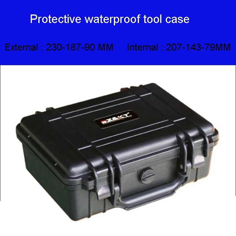 Высококачественный чехол для инструментов, водонепроницаемый защитный чехол 207-143-79мм, чехол для камеры, коробка с накладкой из ПЭТ Фома