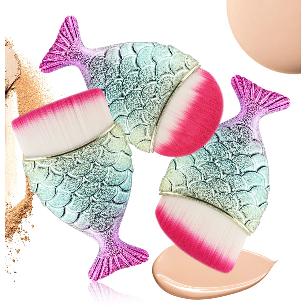 makeup brushes highlighter