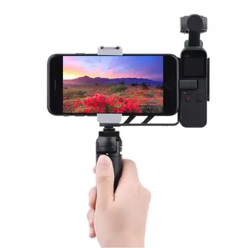 

Foldable Phone Holder Adapter Clip Selfie Mount Metal Tripod for DJI Osmo Pocket Handheld Gimbal Camera Accessories