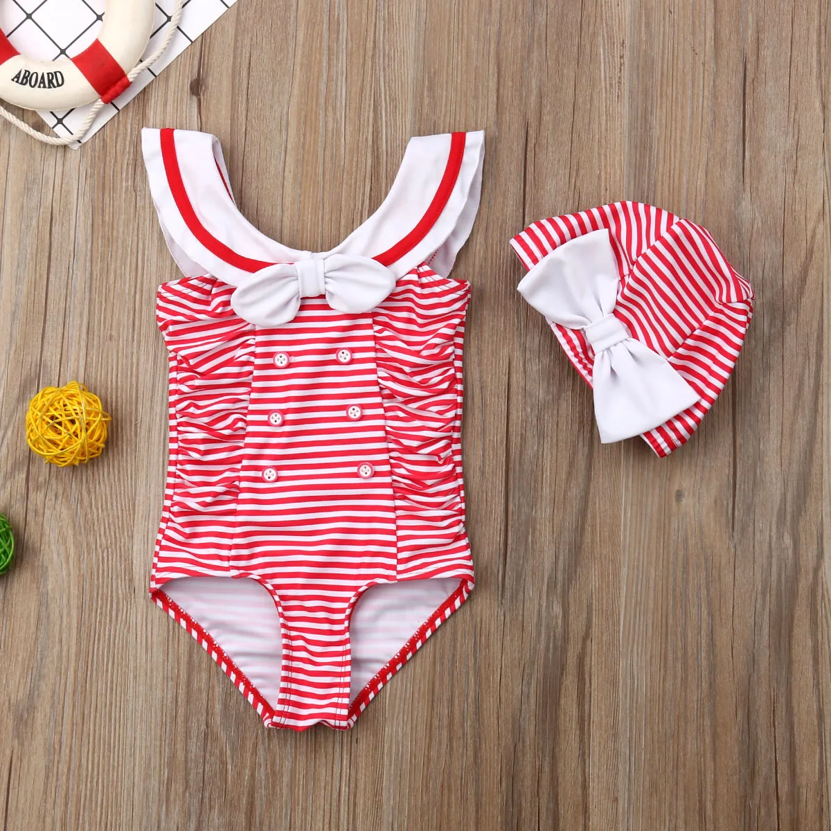 Emmababy/2019 для новорожденных обувь девочек полосатый бикини Купальники малышек