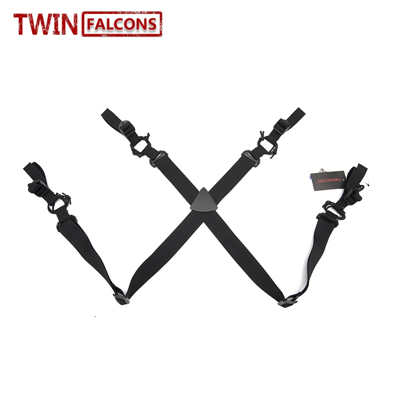 

Tactical Suspenders Back Support X-Shaped Military Harness Strap Hunting Airsoft Paintball Sports Outdoor Wargame Camp TW-BT03