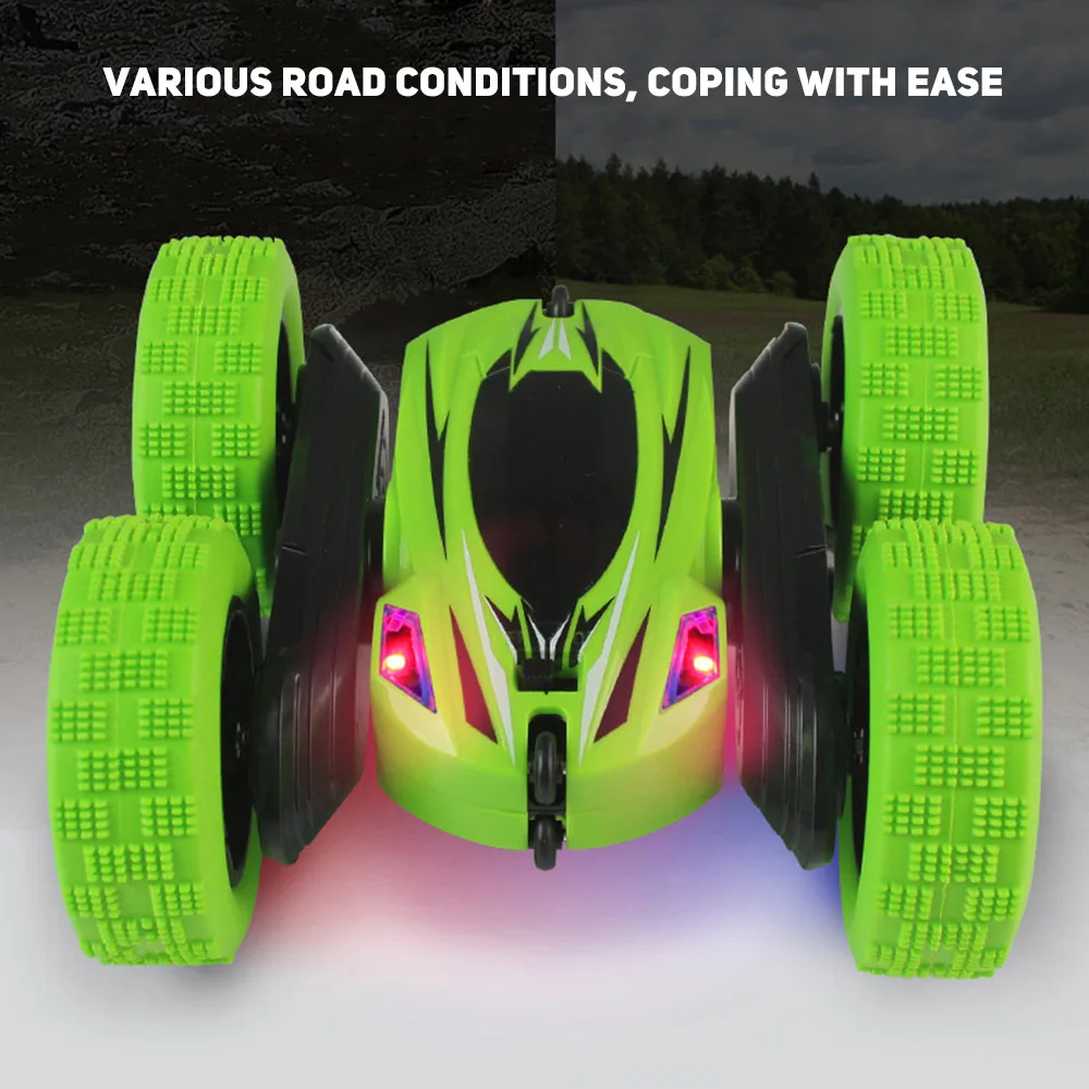 

2.4GHz 1/24 Stunt Twist Arm RC Remote Control Off Road Electric Rotatable Car 360 Degree Flip Kids Robot RC Cars Toys for Gifts