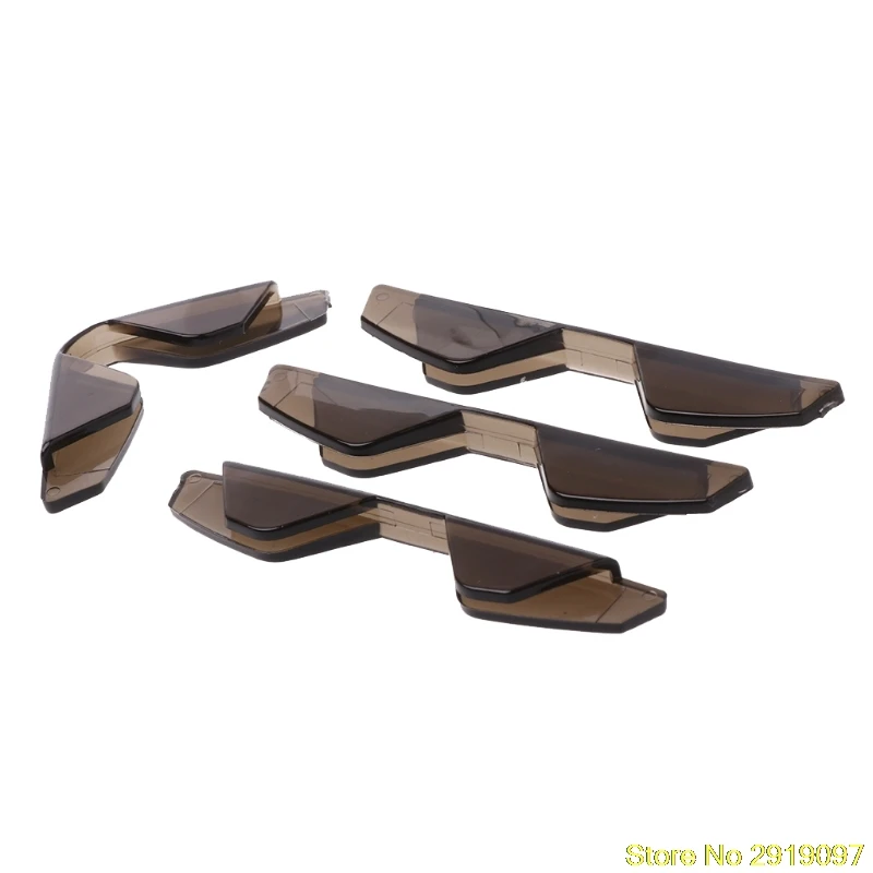 

4Pcs/Lot Universal Car Styling PVC Car Door Edge Anti Collision Sticker Door Anti-Rub Strips Car Door Scratch Protector