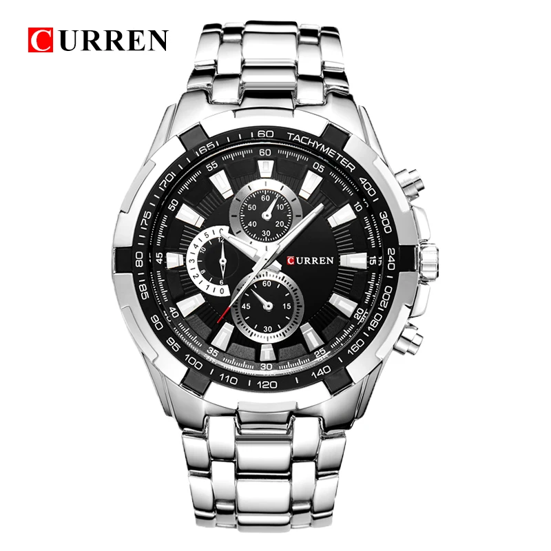 Часы CURREN 8023 мужские кварцевые аналоговые армейские спортивные