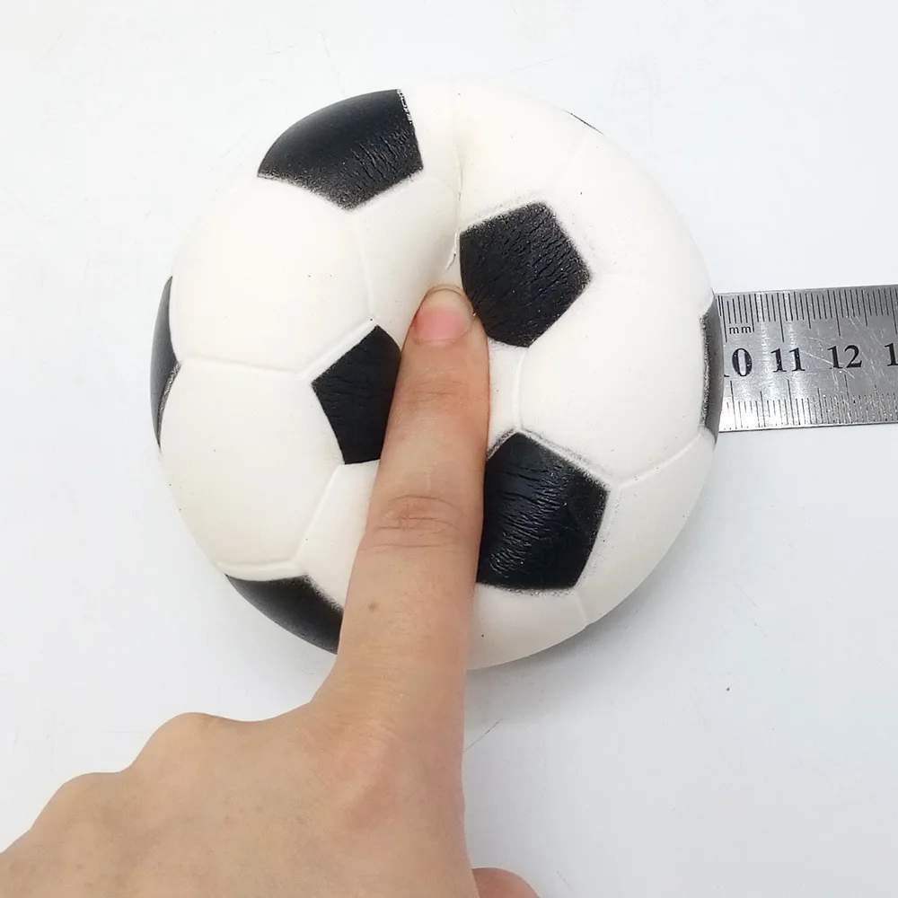 Squishy Slow Rebound Toy Simulation Football PU Squeeze Soccer Ball Anti-pressure Decompression Toy To Relieve Pressure