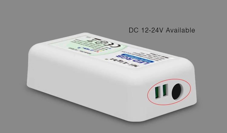 Светильник Mi FUT020 DC12V 24V 10A RF 2 4 GHz RGB LED контроллер полосы для 5050 3528 Светодиодный