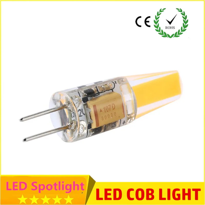

New G4 COB LED Bulb AC DC 12V 6W AC220V 6W 10W LED G4 lamp Crystal LED Light Bulb Lampada Lampara Bombilla Ampoule LED G4 6W 9W