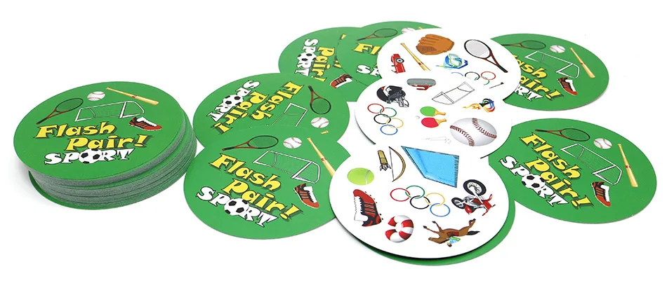 Флеш-Пара Спортивная настольная игра для spot kids family fun с металлической открытка-коробка игра