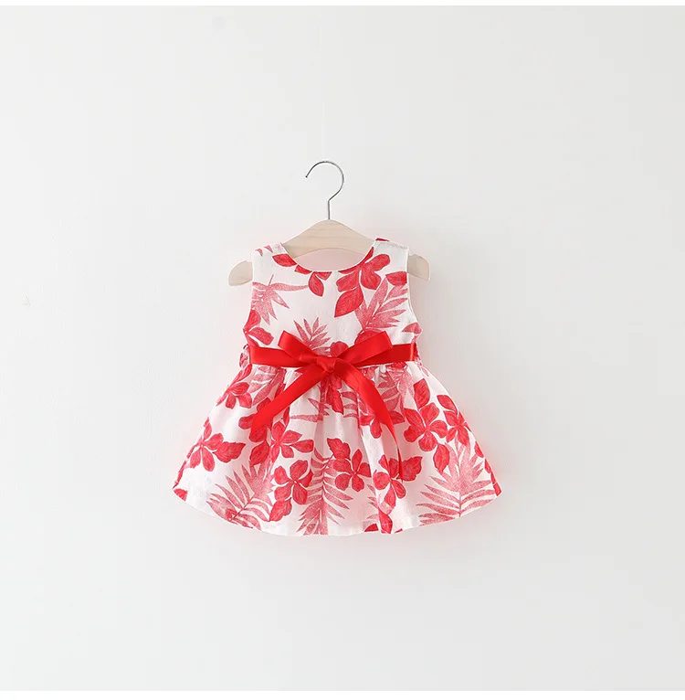 

BABY GIRL CLOTHES SPRING SUMMER NEW STYLE FASHION GIRL BABY GIRL PARTY SOLID COLOR DRESS C001