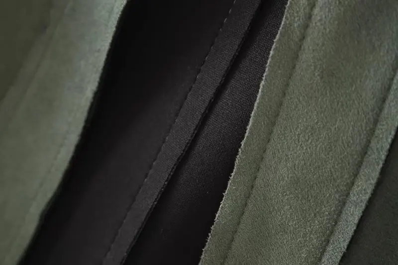 WSYORE Suede Jacket Women Coat 2020 New Spring and Autumn Suede Coat Women Plus Size Loose Long Sleeve Suede Jackets NS367
