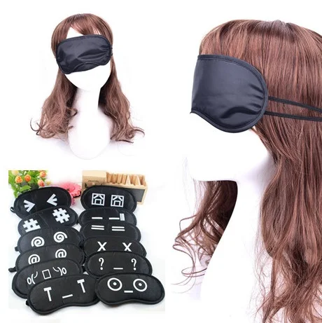 

New Black Sleeping Eye Mask Eyeshade For Health Care To Shield The Light Relieve Fatigue Travel Rest Eye Mask Cover